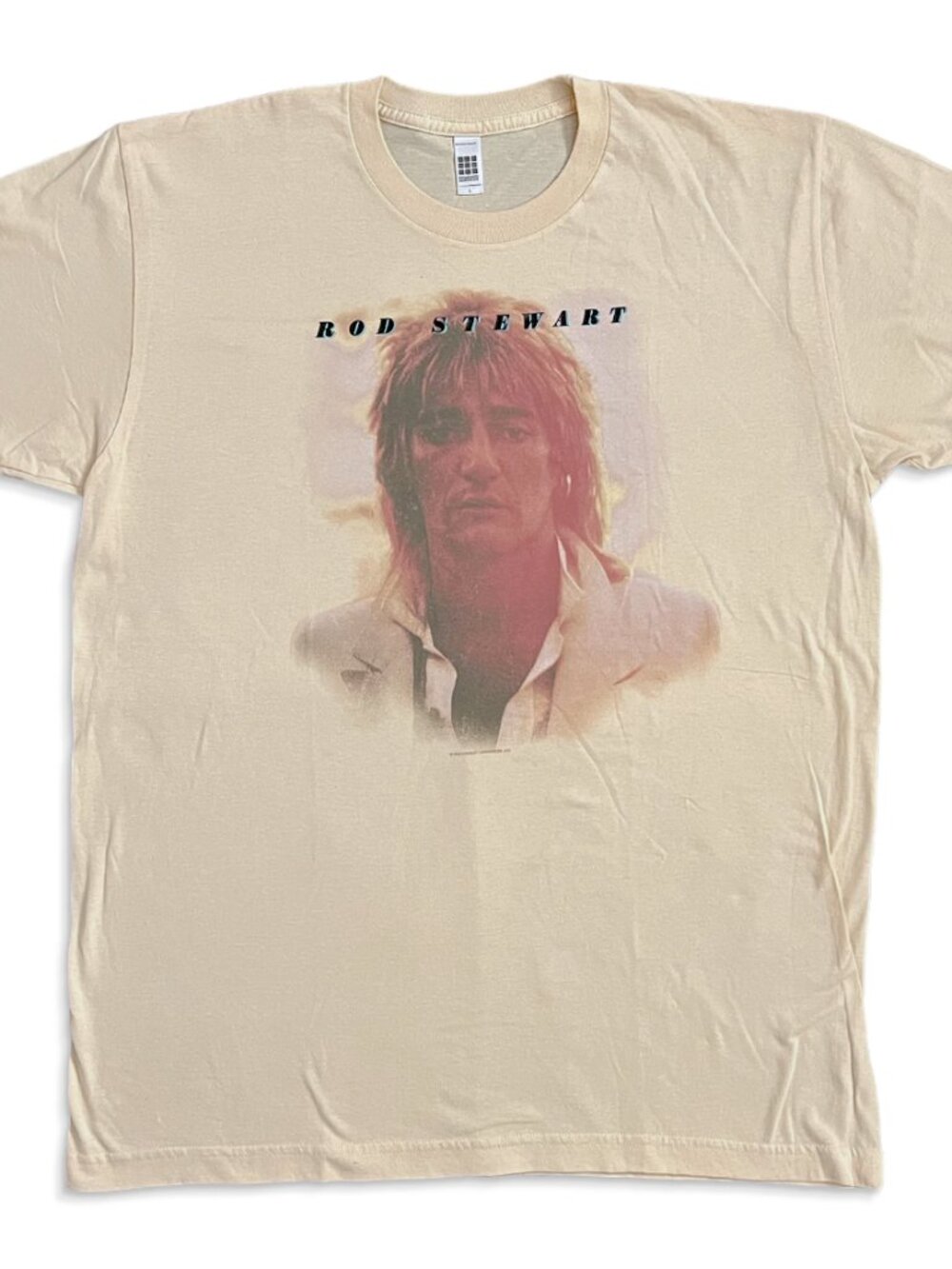 Vintage Rod Stewart Sunset Vignette Photo Tee 2006